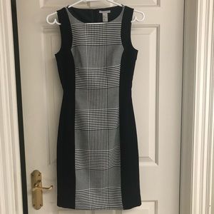 NEW black & white H&M dress size 4